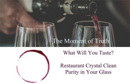 Restaurant Crystal Clean® Wine Glass Cleaning Liquid